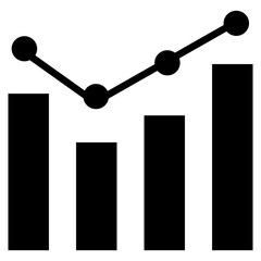 Statistics Icon Element For Design