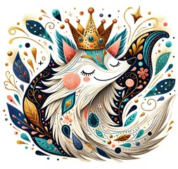 "Reinos M&aacute;gicos del Lobo Real"