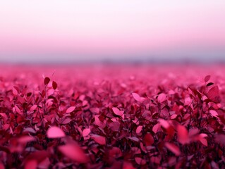 Gentle Breeze Blowing Petals Across a Serene Meadow