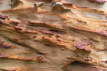 (Textured Background): Colorful Stone Surface with Detailed Grain