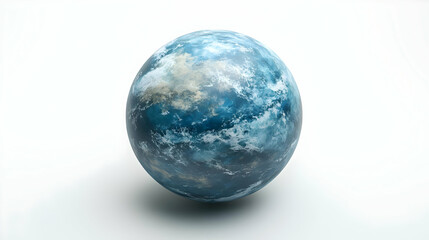 Blue Planet 3D Illustration