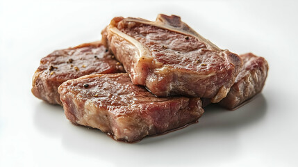 Photo of Raw Lamb Chops Seasoned and Ready to Cook