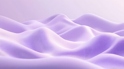 Abstract Purple Hills