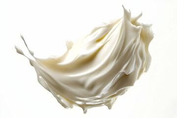 White Chocolate Splash Illustration