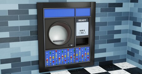 Express-Pfandautomat, Pfandautomat, Zukunft in blau 3