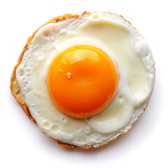 fried egg on a plate. egg, fried, food, breakfast, yolk, white, isolated, yellow, eggs, meal, cholesterol, cooking, plate, chicken, healthy, cooked, protein, closeup, cook, diet, fresh, fried egg, cir