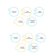 Numbers icon Vector Design illustration editable eps10 file