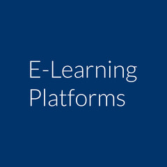 E-Learning Platforms Vector Design illustration editable eps10 file