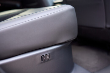 Explore the intricate functions of premium luxury car seat control buttons in detail
