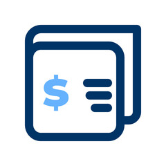 Payment icon symbol for business in pictogram color outline editable stroke illustration