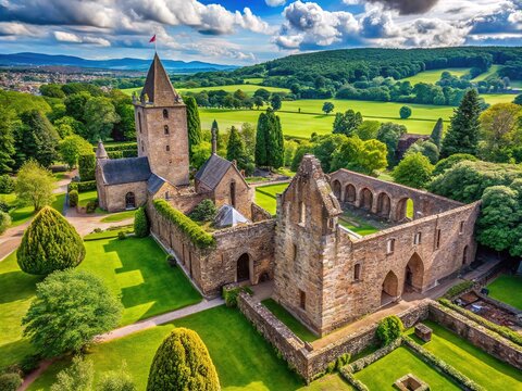 Beauly Priory Ruins in Scotland &acirc;&euro;&ldquo; Historic Site Photography for Travel and Heritage Exploration