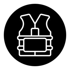 Life Vest Vector Icons