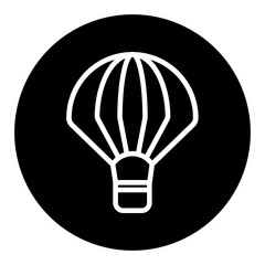 Obraz premium Air Balloon Vector Icons