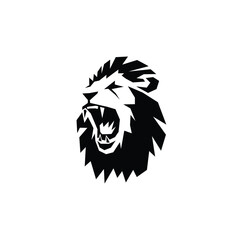 lion head vector