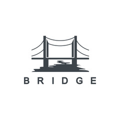 The bridge logo with a simple silhouette design is a strong and meaningful symbol. The bridge symbolizes connection, access, and development.