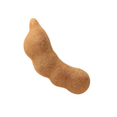 Sweet Tamarind, cutout, full depth of field.