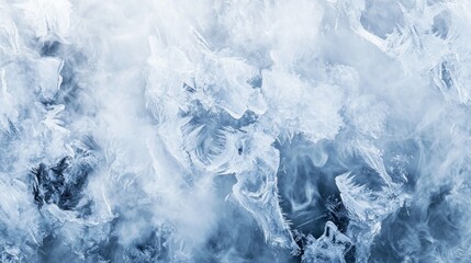 Ice Crystal Abstract