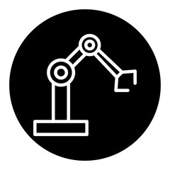 Robotic Arm Vector Icons