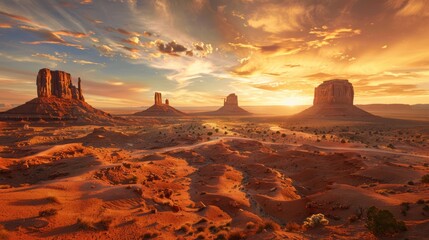 Monument Valley Sunset