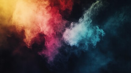 Fototapeta premium Abstract Colorful Smoke