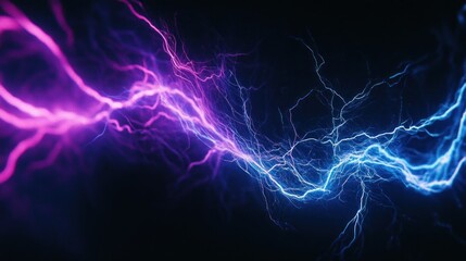 Fototapeta premium Abstract Lightning Bolts