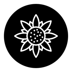 Sunflower Vector Icons