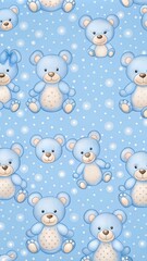 blue background for kids cards