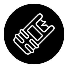 Stun Gun Vector Icons