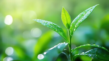 Natural beauty skincare concept with vitamin-rich plant extracts, soft focus