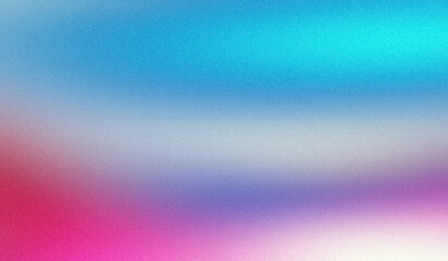 Smooth magenta purple blue color gradient grainy backdrop design, abstract Vibrant colours noisy gradient, rough, Vibrant, noise, grain texture effect banner, poster, header