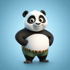 Adorable 3D panda characters, perfect for animated shorts or fun graphics. Cute and playful designs for all ages
