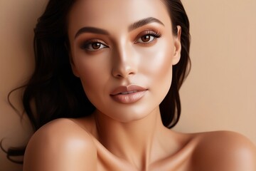 Fototapeta premium Effortless Elegance The Art of Natural Beauty
