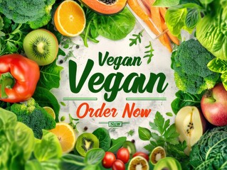 Fresh Vegan Ingredients for Healthy Living