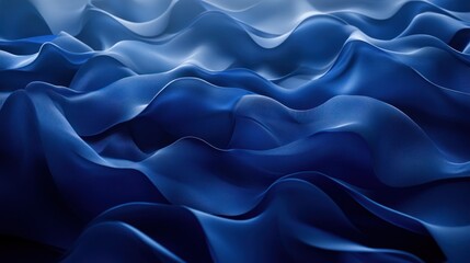 Obraz premium Abstract Blue Waves