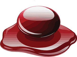 Blood Droplet and Splash Vector for World Diabetic Day vector art illustration.