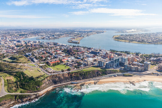 Newcastle Aerial View - NSW Australia