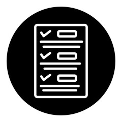 Shopping List Vector Icons