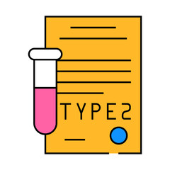 type 2 diabetes line icon vector. type 2 diabetes sign. isolated symbol illustration