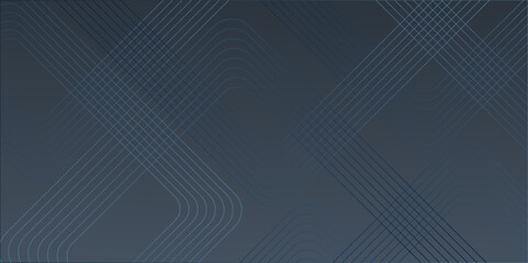 Vector tech geometric thin diagonal striped line pattern gradient minimal background. blue geometric pattern transparent background. minimal surface curve wave creative line texture.