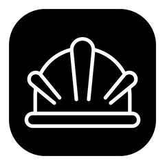 Safety Helmet Vector Icons