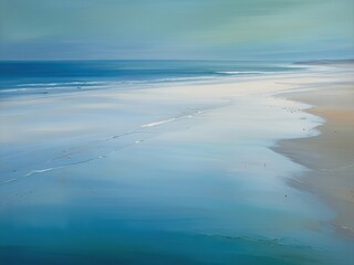 Fototapeta premium blue sky and sea