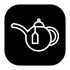 Tea Pot Vector Icons