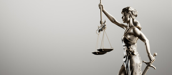 Legal Concept: Themis is Goddess of Justice and law