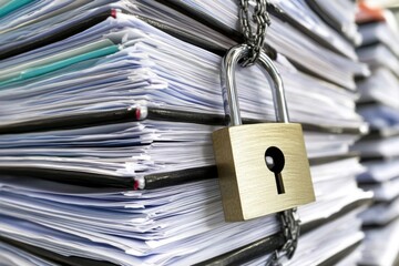 Showcasing the vital role of protecting sensitive information.