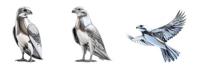 Illustrated Birds in Various Poses and Styles