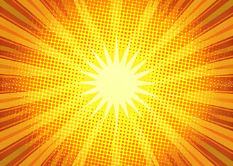 Obraz premium abstract sun background