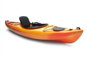 Kayak against white backdrop