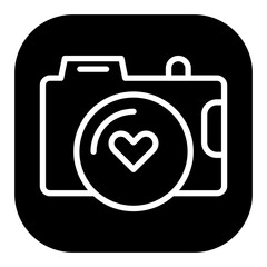 Wedding Camera Vector Icons