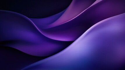 Obraz premium Abstract Purple and Blue Wavy Background