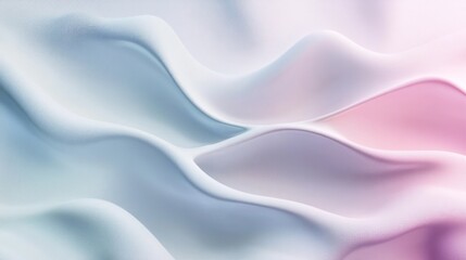 Abstract Wavy Pattern with Pastel Colors